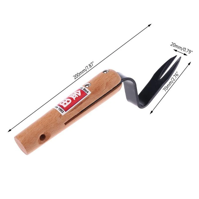 

Forked for Head Hand Weeder Puller Remove Shovel Garden Trimming Tools Gad,Weed Puller Remover with Shovel for Garden Trimming