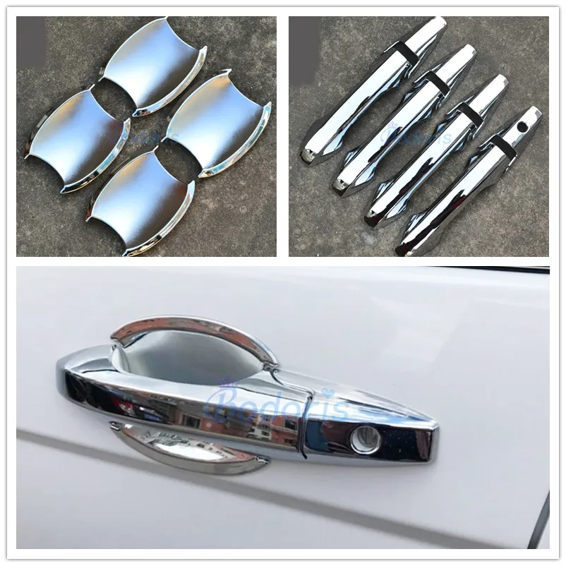 

Для Honda CRV CR-V CR V 2007-2011 крышка дверной ручки автомобиля вставка наклейки отделка внешние детали хромированные аксессуары для стайлинга автомобилей