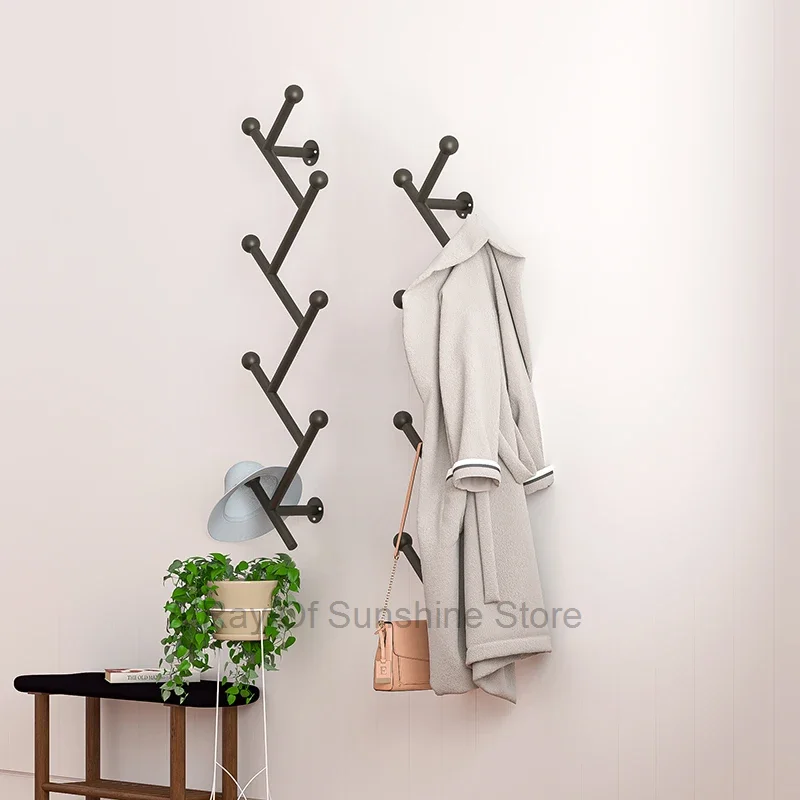 

Heavy Rail Coat Rack Aesthetic Cornere Clothing House Entrance Nordic Outdoor Recibidor De Entrada Mueble Furniture WWH200YH