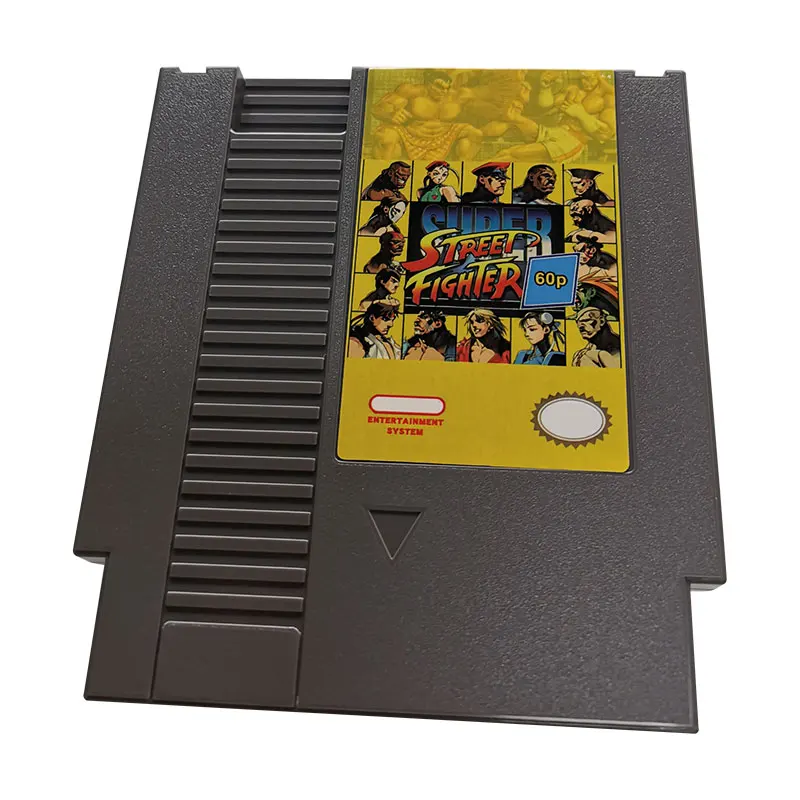 link 5 Street Fighter 60 persons 72 Pins Game Cartridge For 8 Bit Game Consoleon