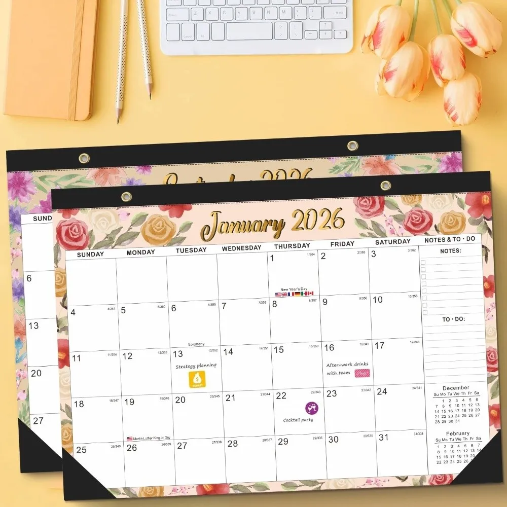 تقويم حائط إبداعي، تقويم معلق ورقي فاخر وواسع، تخطيط شهري ساطع، تقويم مخطط شهري، تخطيط عائلي #1