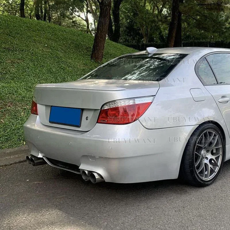 For BMW E60 ROOF Spoiler ABS Material Car Rear Wing Primer Color Rear Spoiler For BMW E60 520i 528i 535i 530i 525i Spoiler