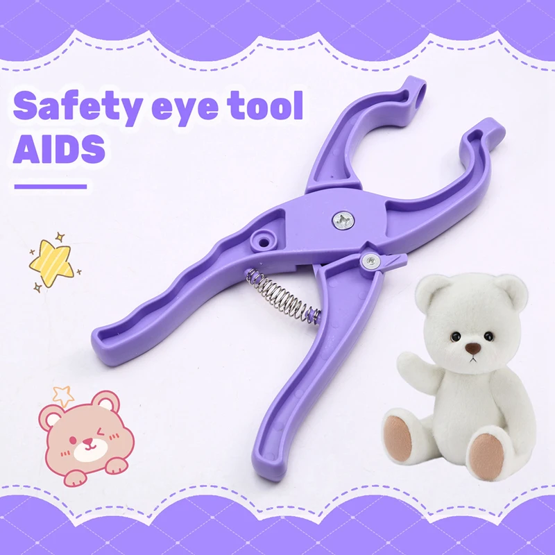 Safety Eye Tool Auxiliary Tool For Attaching Safety Eyes For Crocheting Safety Eyes Crochet Tools For Amigurumi Projects