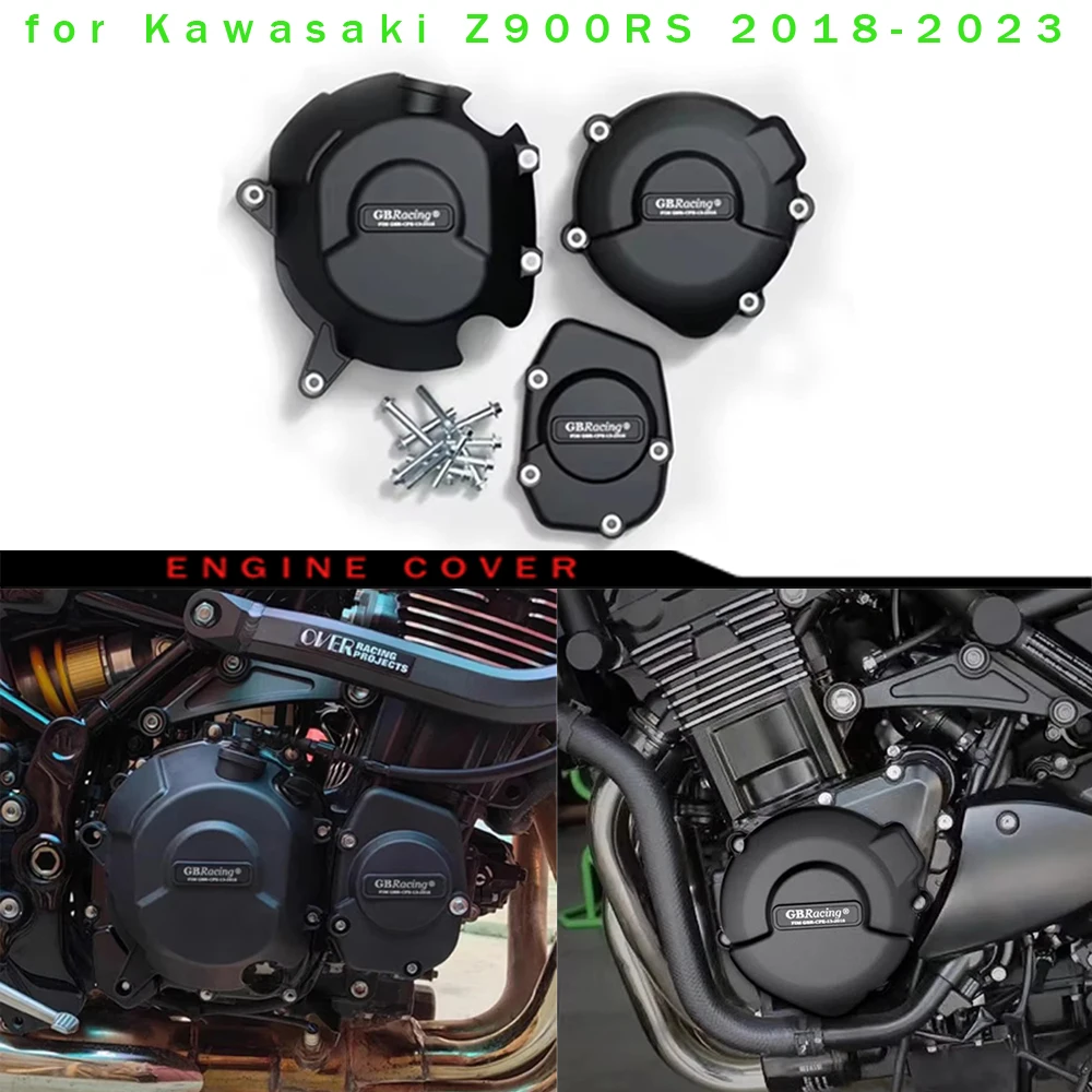 

for Kawasaki Z900RS 2018-2023 Motorcycle Engine Cover Protection