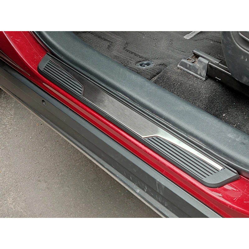 

Стайлинг автомобиля для MAZDA CX-9 CX9 2016-2022 2023 2024 2025 накладка на порог, накладка на порог, защита педали, нержавеющая сталь