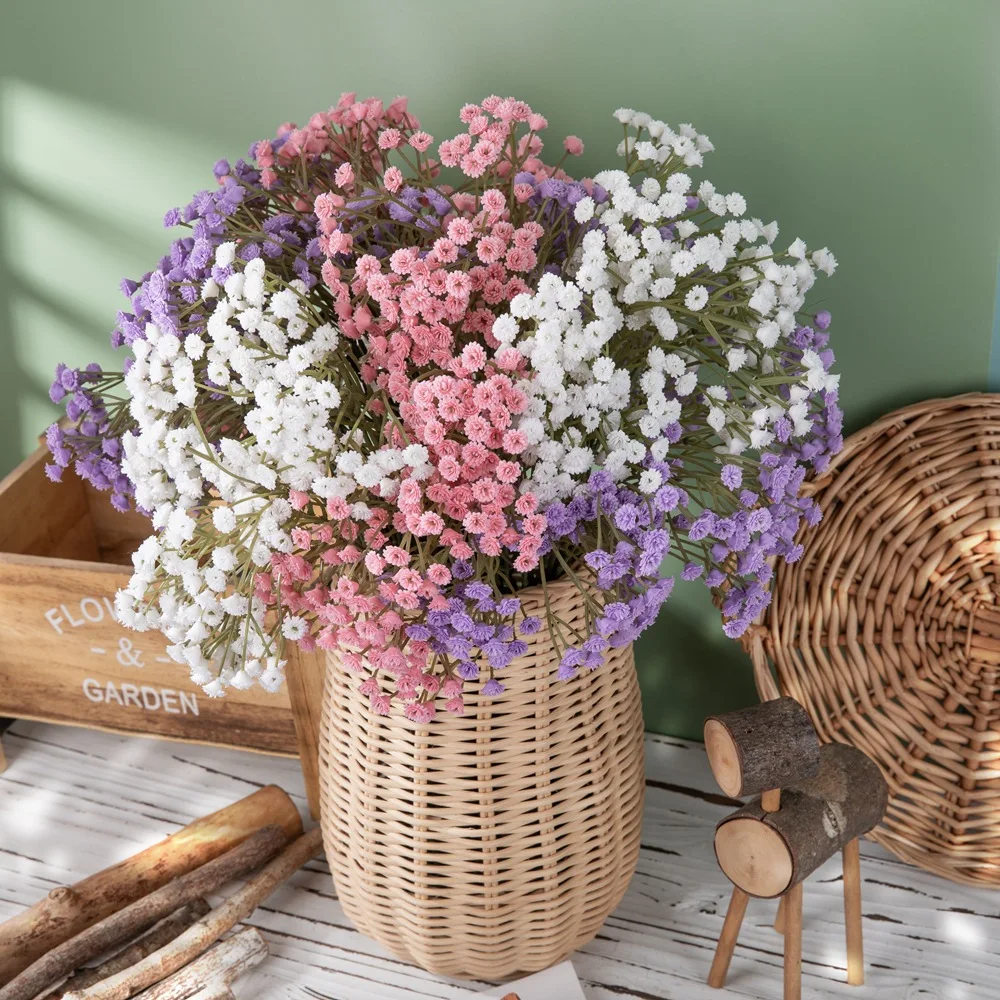 

Rustic Style Simulation Daisy Small Wild Chrysanthemum Small Fresh Home Soft Decorative Fake Flowers Diy Floral Bouquet Material