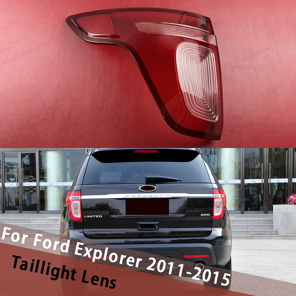 

For Ford Explorer 2011-2015 Car Accessories Rear Taillamp Cover Taillight Shell Replace Original LampShade Tail Light Housing