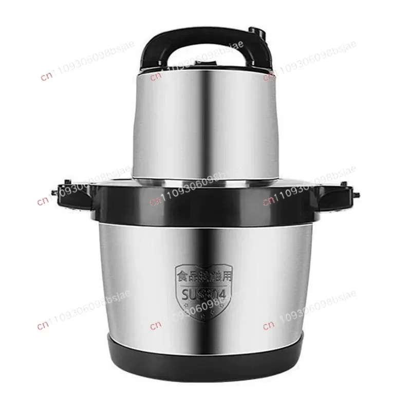 12L Metal Fufu Machine Household Kitchen Food Mixer Vegetable Foufou Fruit Blender Mixing Tool EU UK Plug Large Capacity