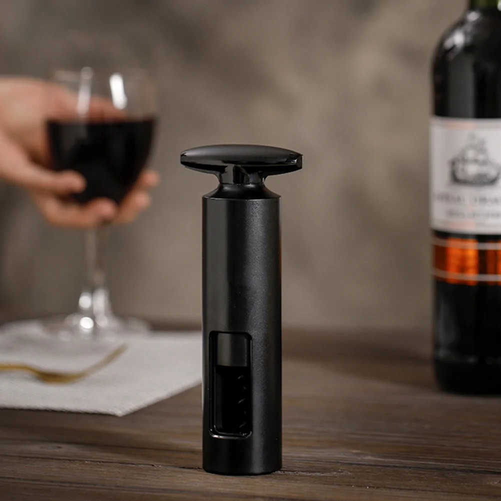 

1Pcs Wine Opener Manual Bottle Opener Practical ABS Stainless Steel Corkscrew Comfortable Non-Slip Handle Wine Bottle Corkscrew