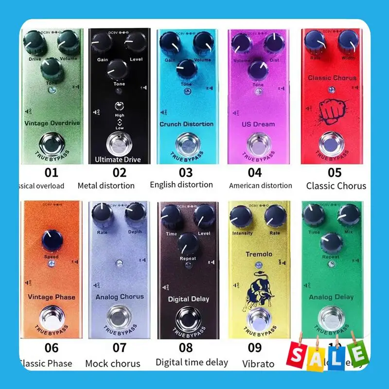 

BABP Electric Guitar Effects Pedal Mini Bass Guitar Pedals