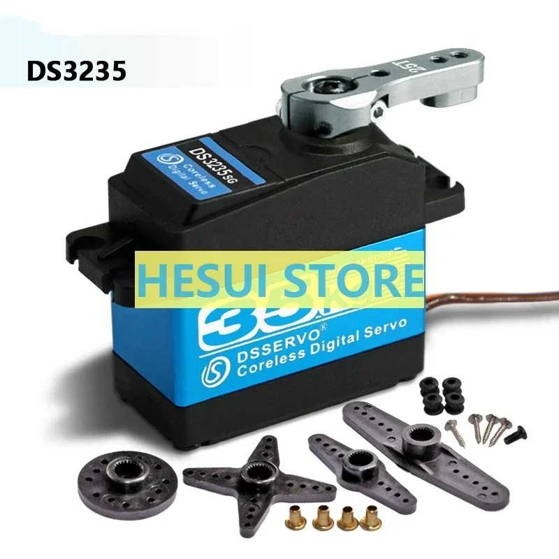 20kg robot model large torque 30kg metal digital steering gear 60kg large Angle controllable head aerial photography