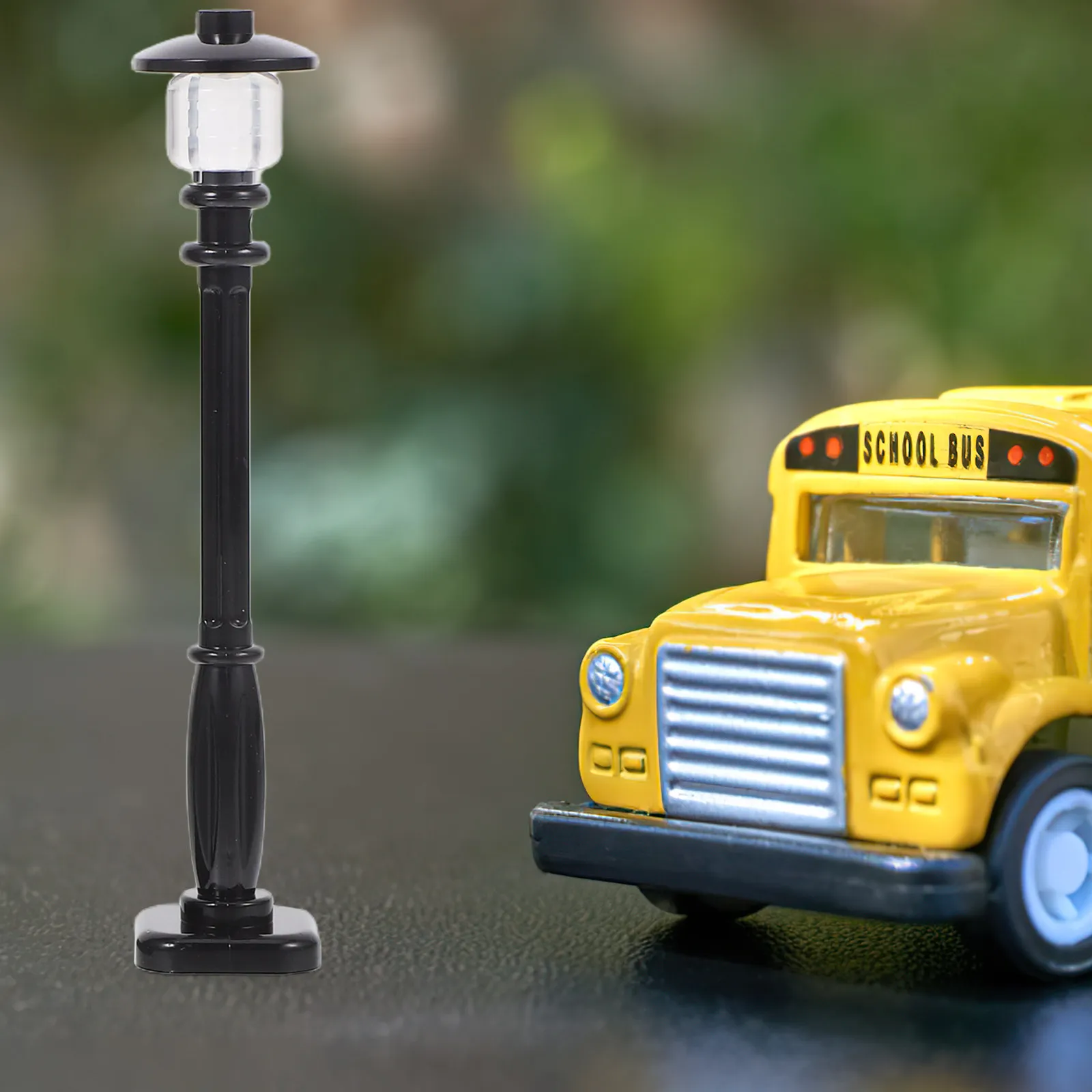 

4Pcs Traffic Signal Light Set Realistic Red Green Yellow Early Learning Interactive Traffic Signal for Kids Preschooler Sand