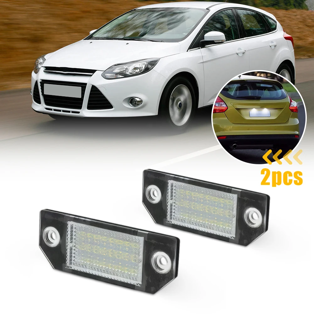2Pcs License Plate …