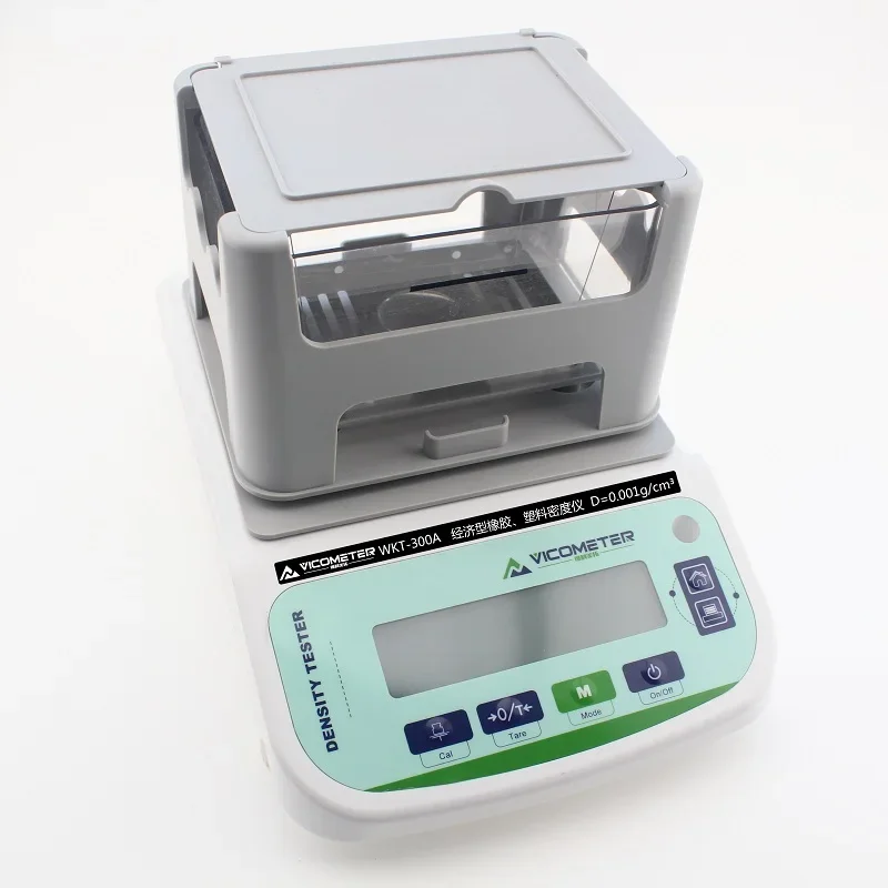 

LCD direct readings bulk rubber density measure Plastic Raw Material Density Tester Bulk Density Meter for Plastic