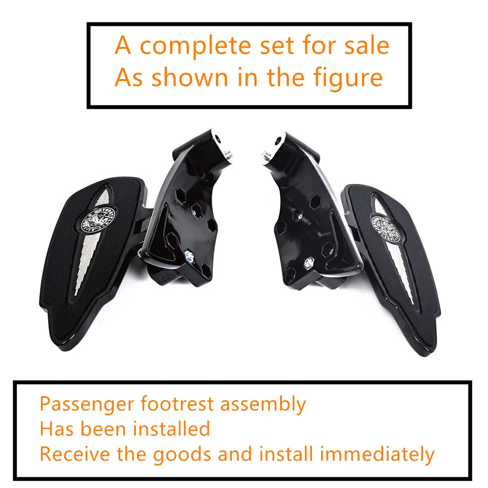 For Indian Chieftain Chief Dark Horse Roadmaster Challenger Vintage Springfield 2014-2024 Motorcycle Passenger Floorboard