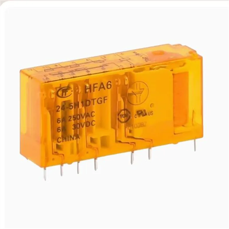 NEW HFA6 24-5H1DTGF  HFA6 245H1DTGF  24V 24DCV DCV24 6A relay
