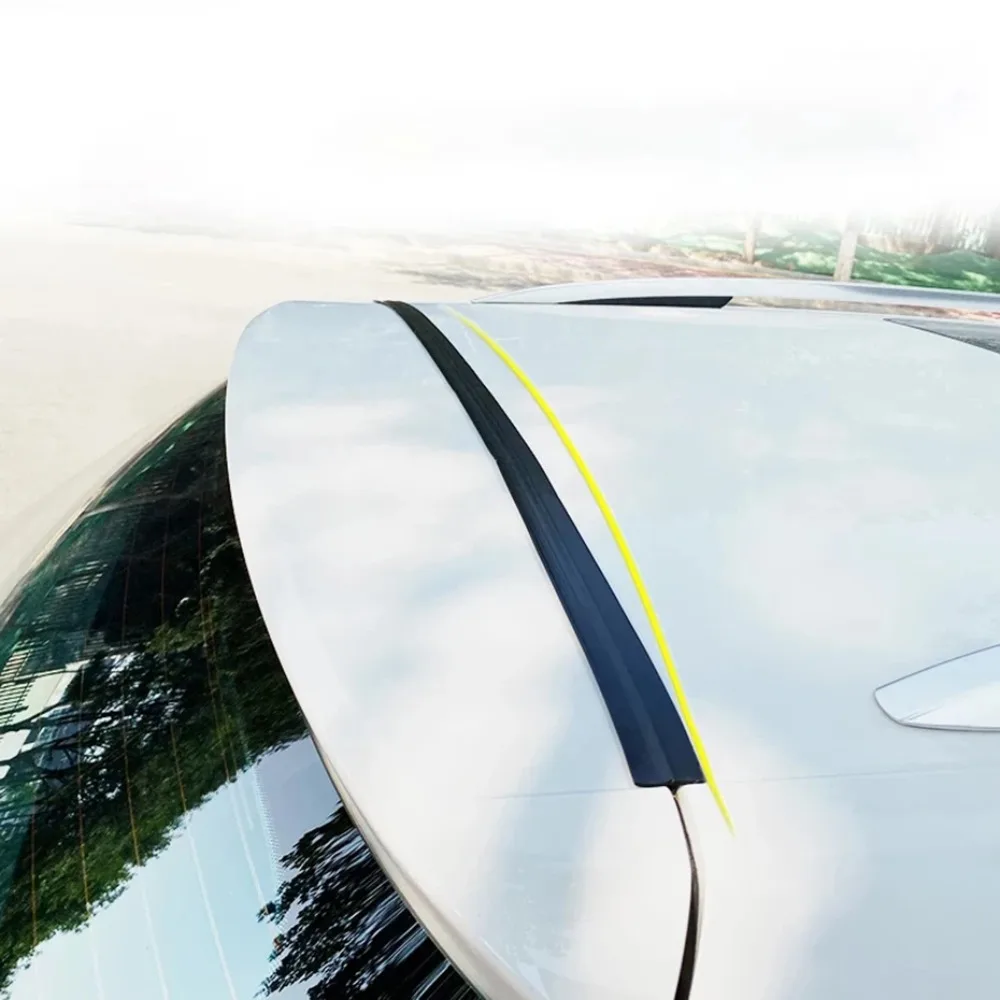 Rubber Car Trunk Seal Strip Waterproof Flexible Roof Weather Stripping Dustproof Sound Insulation Trunk Upper Seal