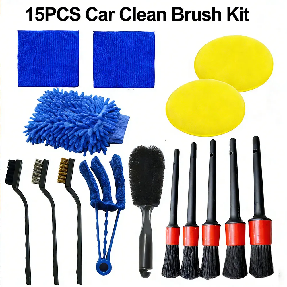 kit-de-brosses-de-nettoyage-pour-voiture-pour-le-lavage-et-l'entretien-des-voitures-15-pieces-ensemble-de-brosses-de-detaillage-automobile-Eponges-de-nettoyage-pour-automobiles-chiffons-et-brosses