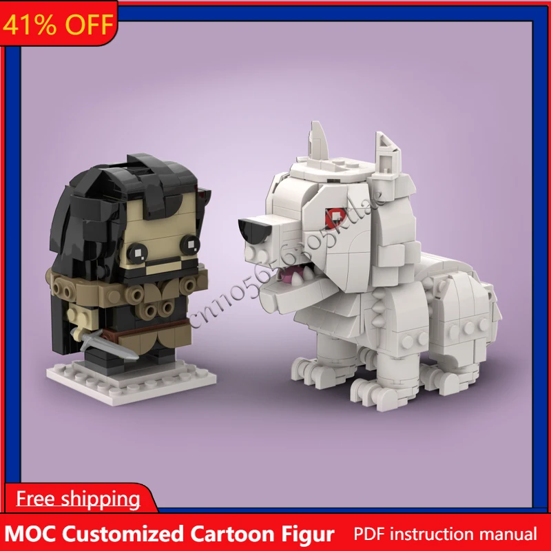 

New 442PCS MOC Famous Game Figures Series Brickheaded Models Set DIY Creative Bricks Assembly Toys Kids Gifts Collection Display