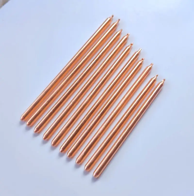 4mm Pure Copper Tubes (100-400mm) - Round, High Thermal Conductivity for Laptop Cooling & PC Heat Pipes