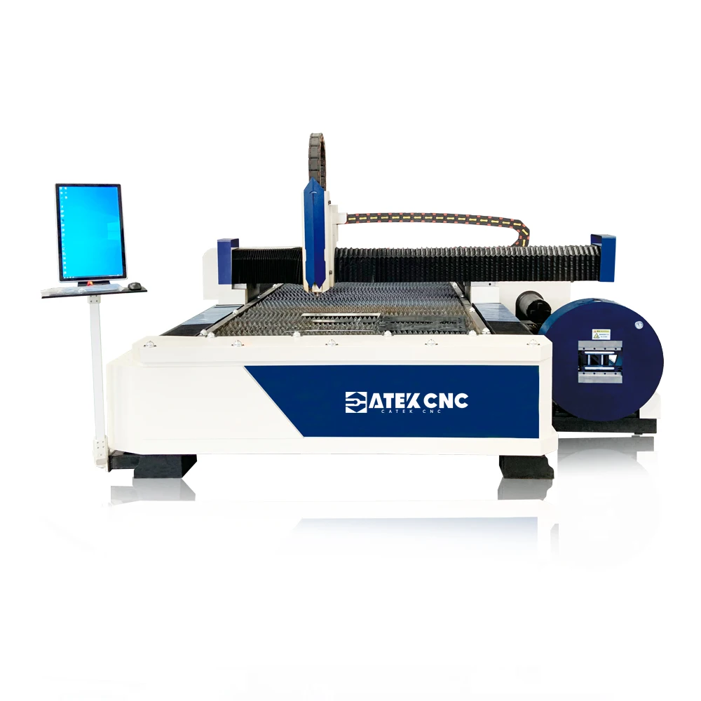 

CNC Laser Cutter 1000W 2000W 3000W Combined Metal Sheet Tube Stainless Steel Fiber Laser Cutting Machines Precision Cutting Tool