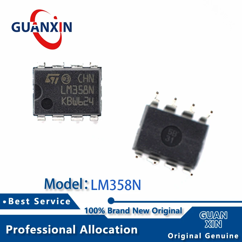 

100% New electrónica Marking LM358N PDIP-8 LM358