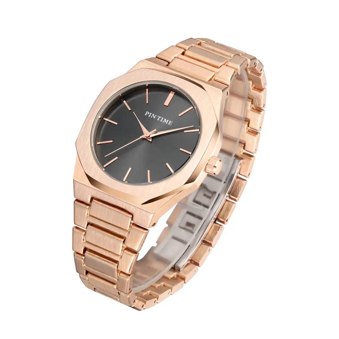 

Classic Stainless Steel Quartz Watch for Men Watches Guangzhou Gold Business Casual Fashion Watches for Men relogio automático
