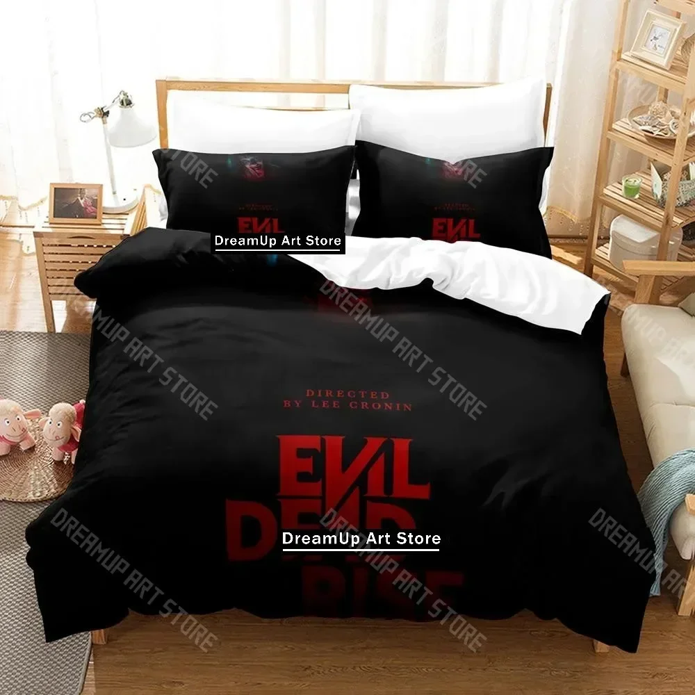 2026 3D Print Evil Dead Rise Bedding Set Single Twin Full Queen King Size Bed Set Adult Kid Bedroom Duvetcover Sets