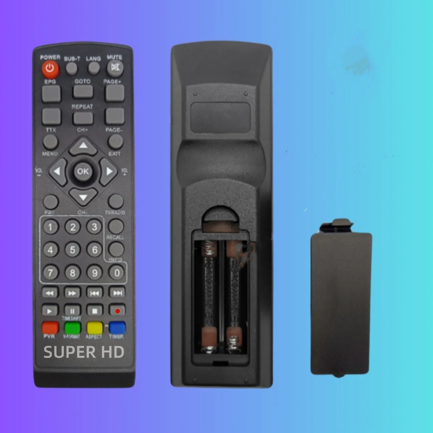 DVB-T2 Remote Control Suitable For Smart Television STB HDTV For Smart Set Top Box High Definition Digital Remote Control