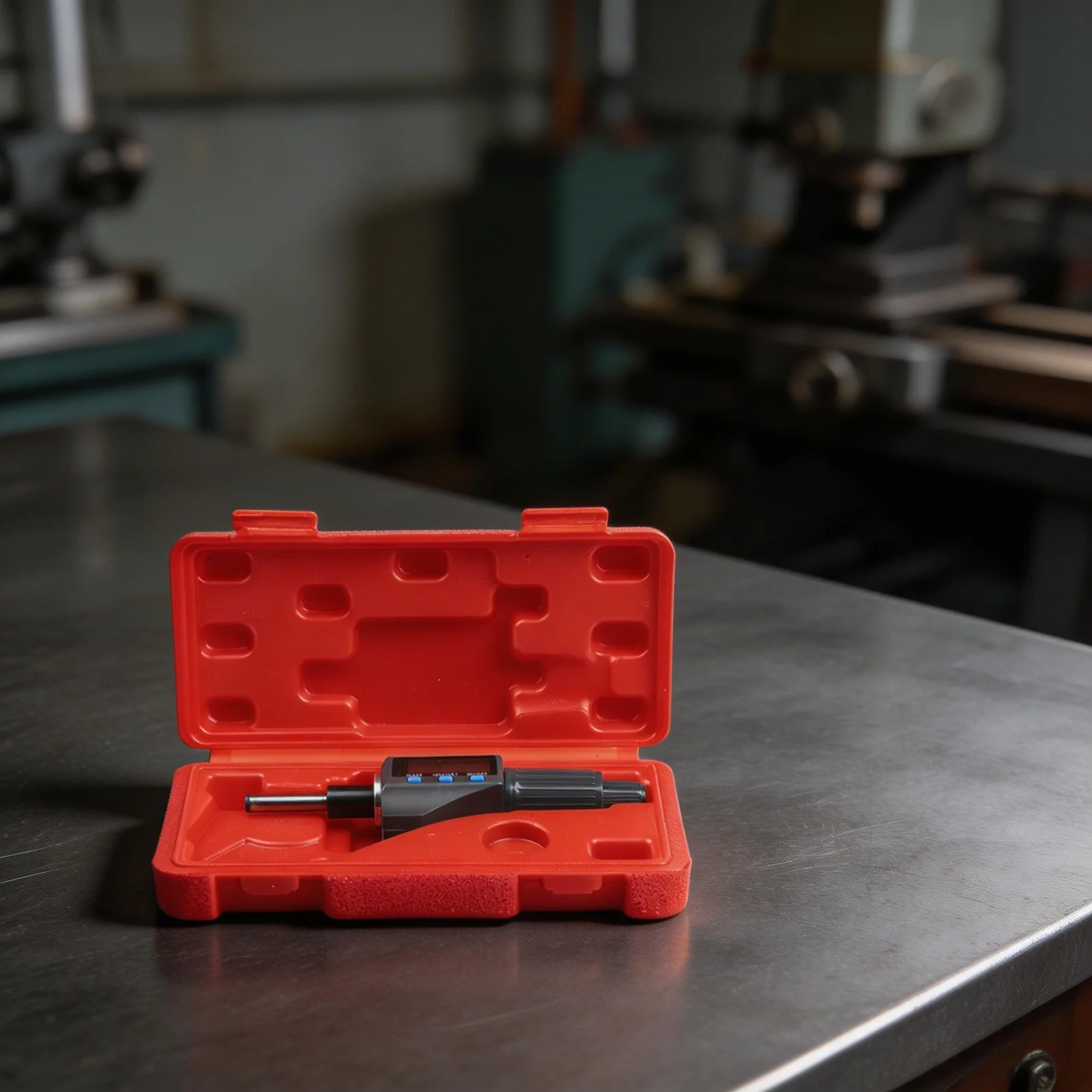Sleek Design Digital Micrometer featuring an Easy to Read Display and Accurate Measurement Capabilities up to 25mm