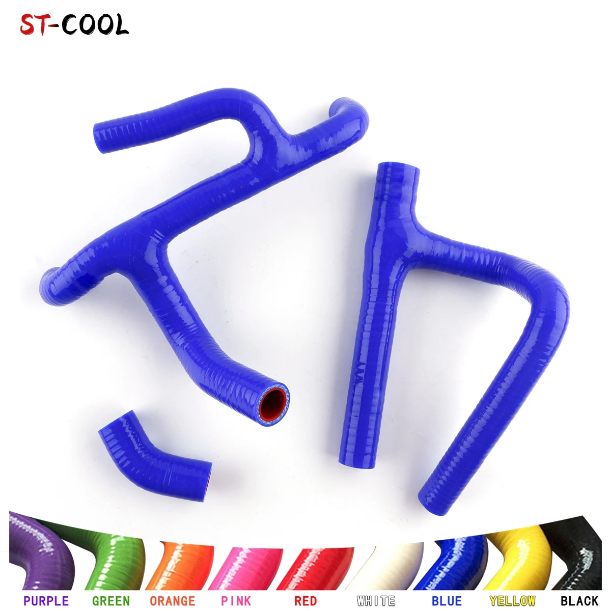 

For Husqvarna TE 250 310 TE250 TE310 2010-2013 2011 2012 High Performance Radiator Silicone Tube Pipe Hoses KIT 3Pcs 10 Colors