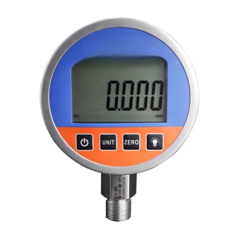 

High precision seismic digital pressure gauge