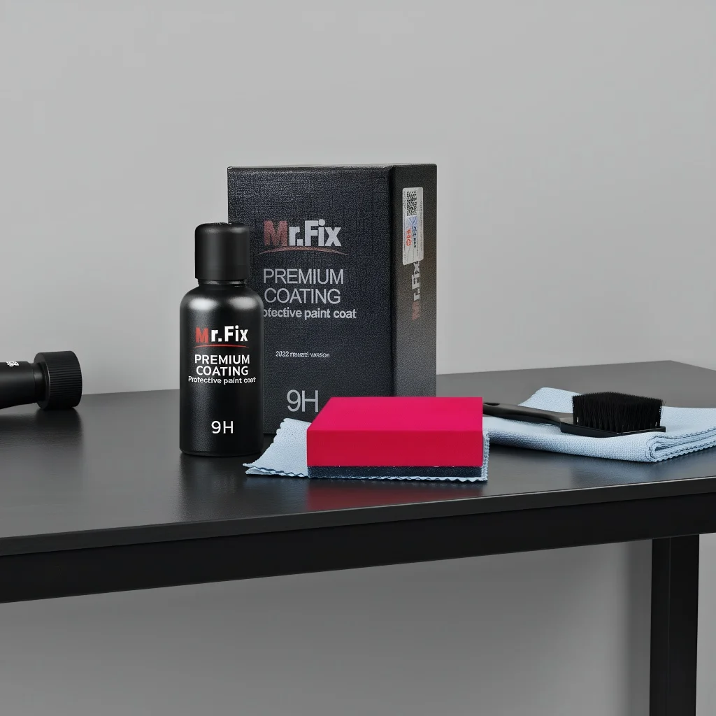 ​​30ml 9H Polish Liquid Crystal Set - High Density Hydrophobic Glass Coating for Car Motorcycle​​