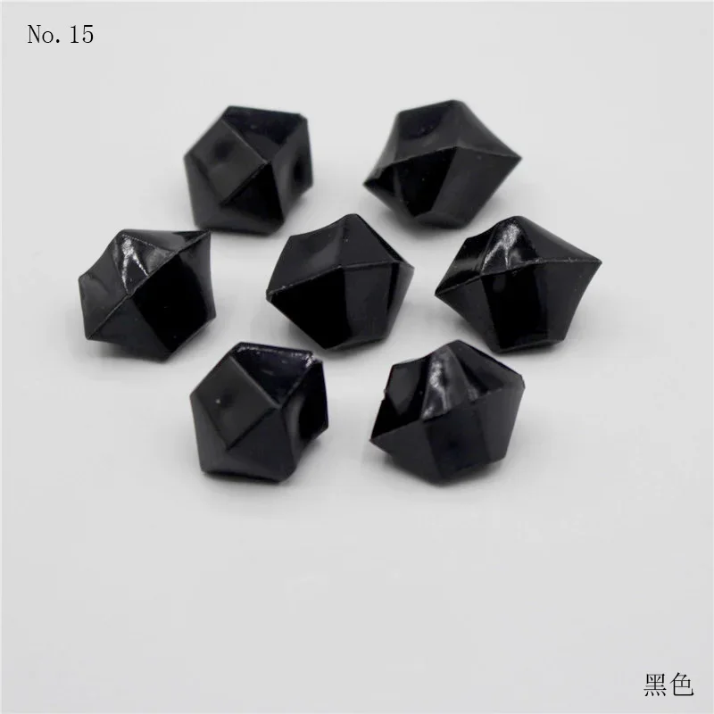 100 Stuks 11*13Mm Plastic Edelstenen Ijskorrels Kleurrijke Stenen Kinderen Juwelen Acryl Juwelen Ijs Teller Kristal Diamanten Speelgoed