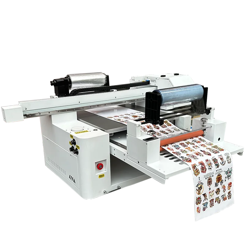 

crystal label, small UV printer, roll film integrated acrylic plastic gift box