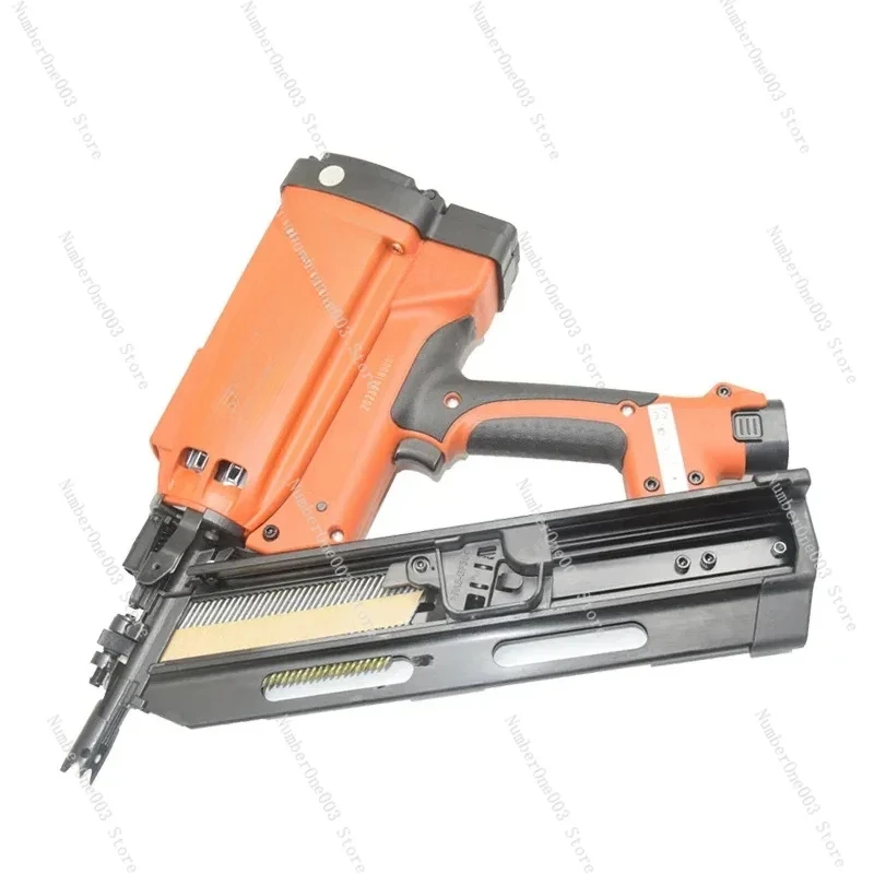 GSN3490B Electric Pneumatic Nail Gun, Lithium Battery, Wood Nail Cun, Paper Row, Nail Gun