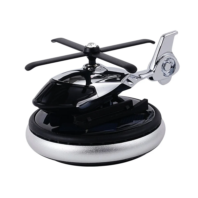 

Tom AutoSolar-Powered Rotating Helicopter Car Air Purifier Aromatherapy Ornaments Long-Lasting Interior Perfume Seat Fragrance P