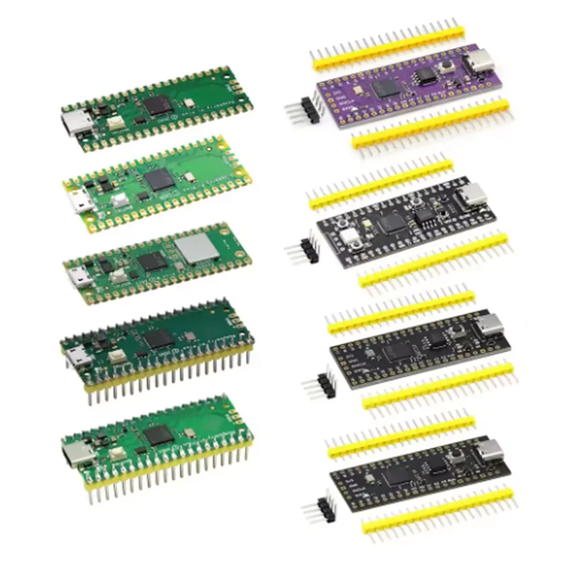 Official Raspberry Pi Pico Board RP2040 Dual-Core 264KB ARM Low-Power Microcomputers High-Performance Cortex-M0+ Processor