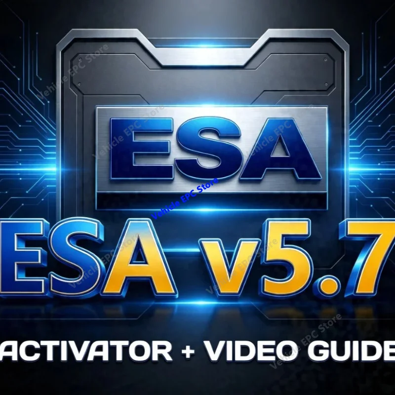 2026 Hot Sell new Electronic Service Analyst ESA 5.7 Truck Diagnostic With 2024 Full SW Flash Files & keygen UNLOCK for Paccar