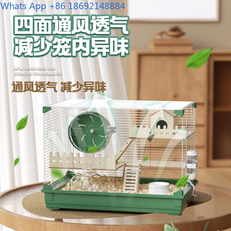 قفص هامستر شفاف من الأكريليك للاستخدام المنزلي مناسب للهامستر والحيوانات الأليفة الصغيرة #4