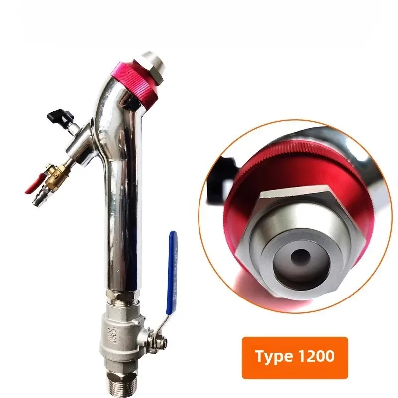 Airless Sprayer Spare Part for Fireproof Coating Insulating Mortar and Stone Paint – Model 1200 with Sandblasting Gun and Nozzle