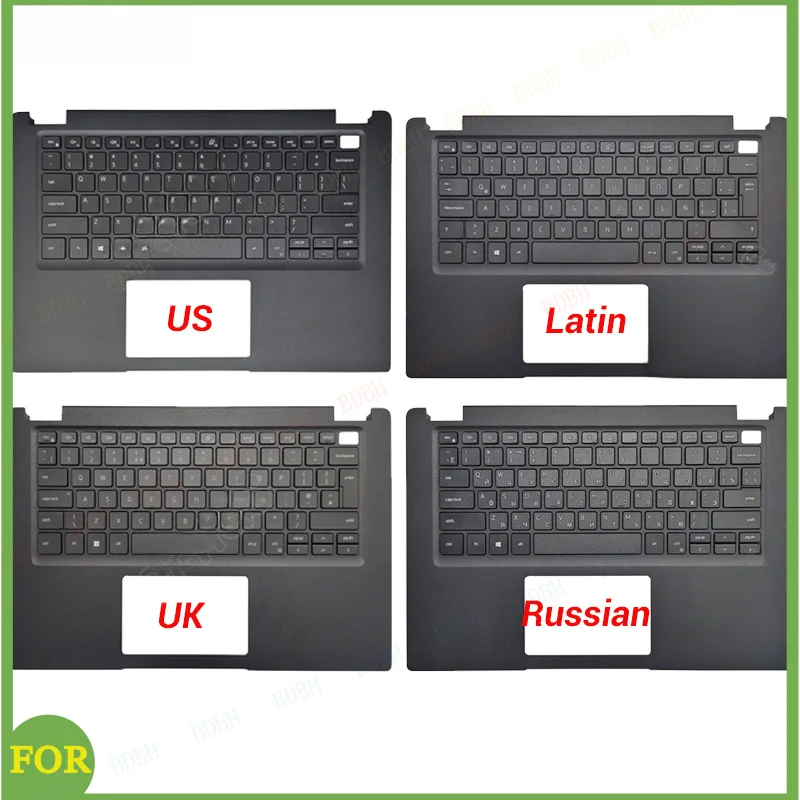 

НОВАЯ клавиатура с латинской/американской/британской/русской раскладкой для ноутбука Latitude 3410 E3410, чехол для подставки под запястья 00MC2P