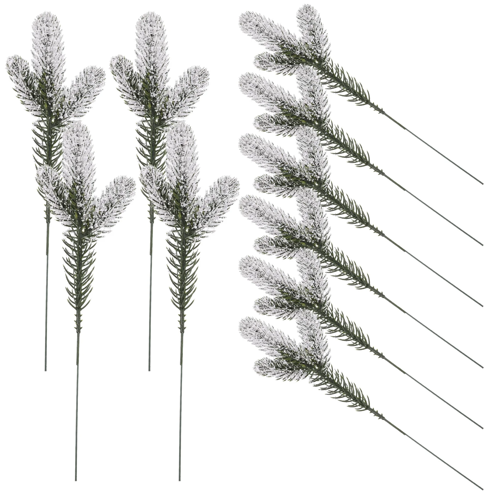 

Pine Needles Branches Large Simulated Trident Home Decor Evergreen Faux Fake Plastic