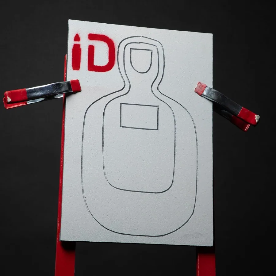 هدف إطلاق نار متين وقابل لإعادة الاستخدام للشفاء الذاتي مصمم لآلاف جولة مع ردود الفعل المقاومة للعوامل الجوية