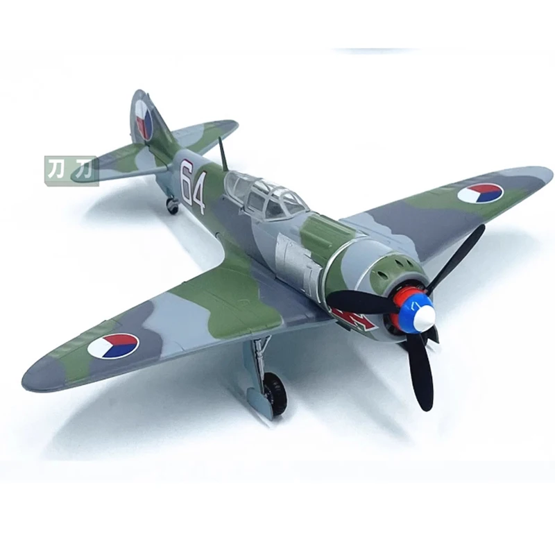 

1:72 Scale LA-7 fighter finished aircraft simulation model Collection of Static decoration Souvenir gifts for adult boy