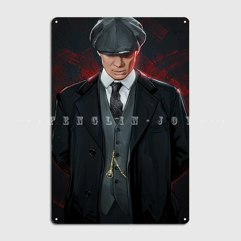 Tommy Shelby Metal Plaque Poster Pub Pub Garage Designing Wall Decor Tin Sign Poster