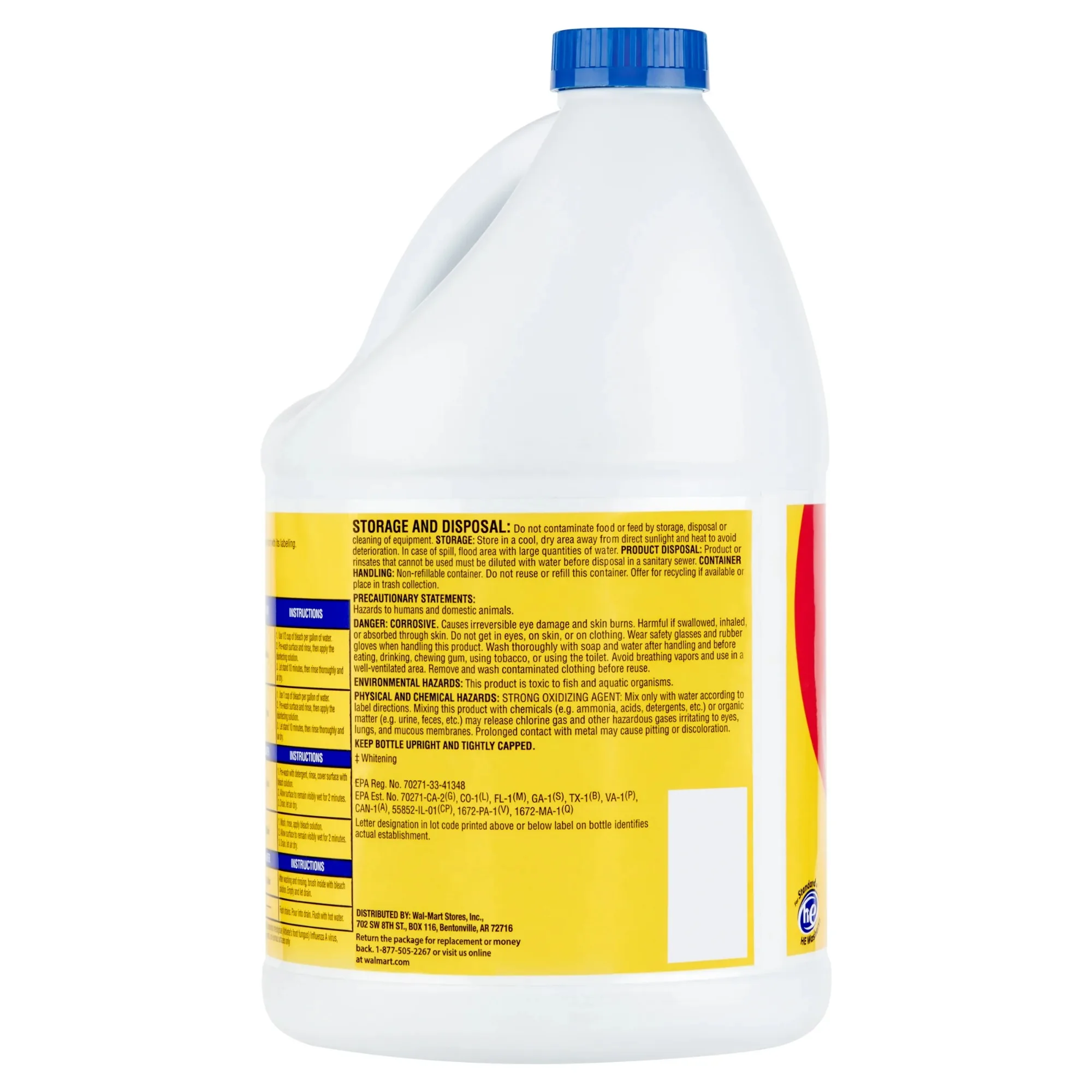 مبيض التنظيف، الليمون، 121 أونصة، يقتل العفن والعفن