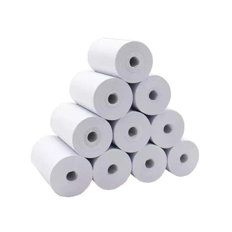 Imagem -05 - Papel Térmico para Câmera de Impressão Instantânea Branco Crianças Crianças Impressão da Câmera Acessórios de Substituição Peças 57x25 mm 12 Rolos