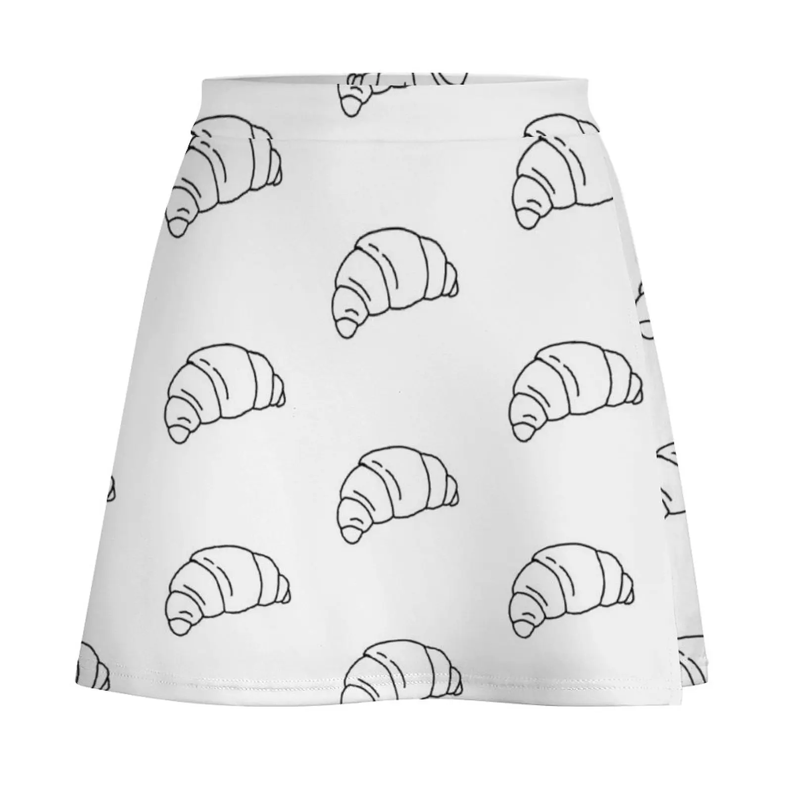 Koleksi Croissant Rok Mini Rok Wanita Pendek Rok Seksi Pakaian Wanita