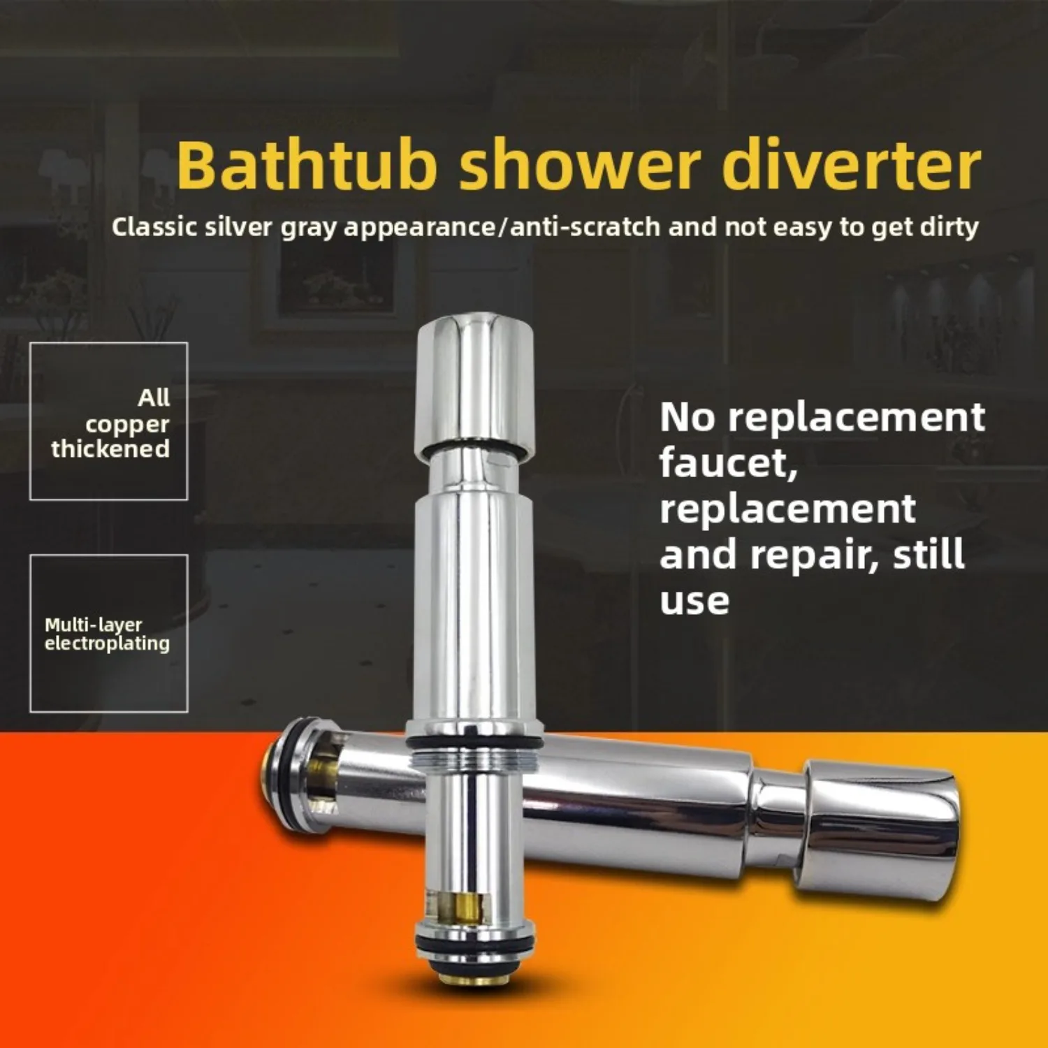 

Скрытый настенный смеситель для ванны и душа, переключающий клапан, детали картриджа, совместимые с ремонтным комплектом Berlan